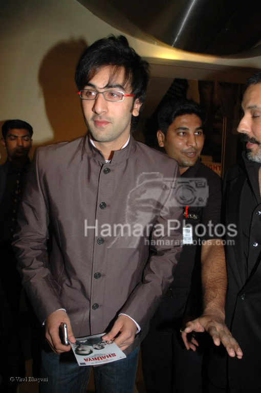 Ranbir Kapoor at Shaurya premiere in PVR Juhu on April 3rd 2008