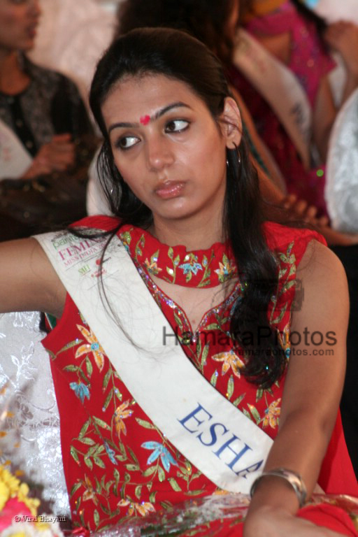 Contestants at Femina Miss India on April 4th 2008