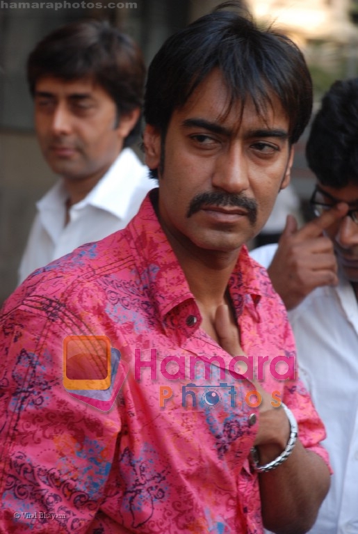 Ajay Devgan at U Me Aur Hum special screening in Cinemax on April 9th 2008 