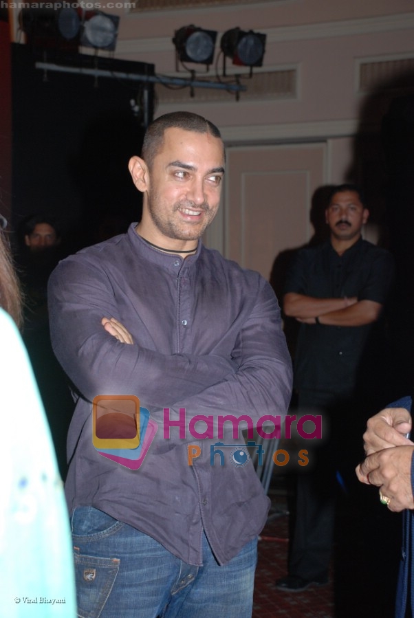 Aamir Khan at CNN IBN Real Heroes Awards in Hilton Towers on April 14th 2008 