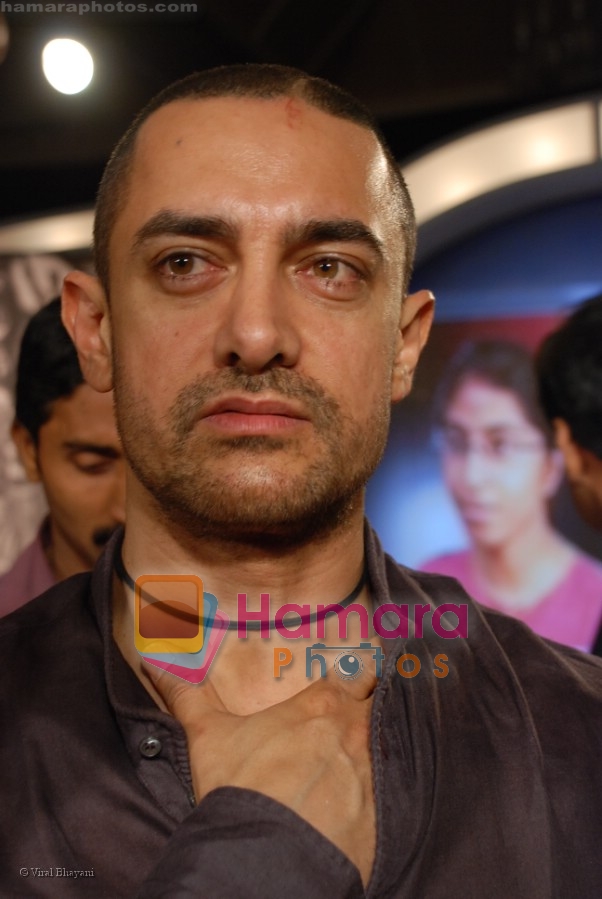 Aamir Khan at CNN IBN Real Heroes Awards in Hilton Towers on April 14th 2008 