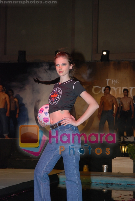 Model in a fashion show during Comet UK, launch94 - Comet UK Event