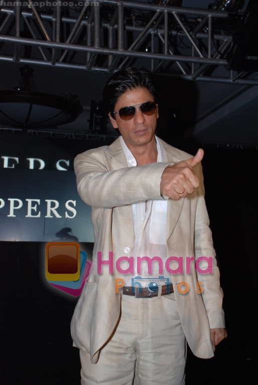 Shahrukh Khan ties up with Shopper Stop for their new campaign - _Start Something new_ in ITC Grand Maratha on April 23rd 2008 