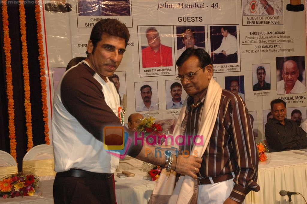 Mukesh Rishi at  Cine TV artists awards in Iskon on April 26th 2008 
