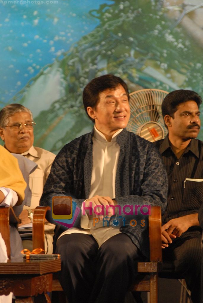 Jackie Chan at Dasavatharam Audio Launch on April 27th 2008 