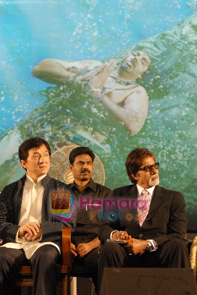 Jackie Chan, Amitabh Bachchan at Dasavatharam Audio Launch on April 27th 2008 