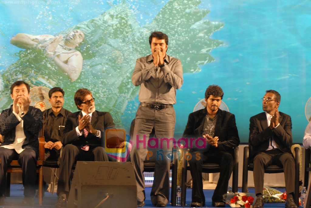 Jackie Chan, Amitabh Bachchan  at Dasavatharam Audio Launch on April 27th 2008 