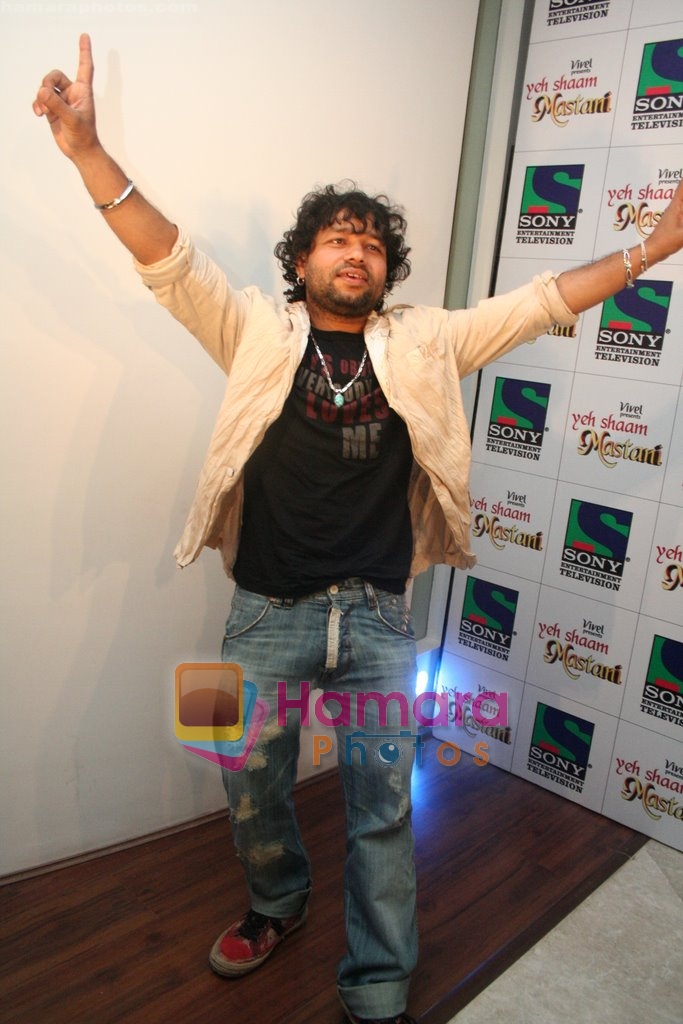 Kailash Kher at Vivel Presents Yeh Shaam Mastani in Sony Entertainment Television on April 29th 2008