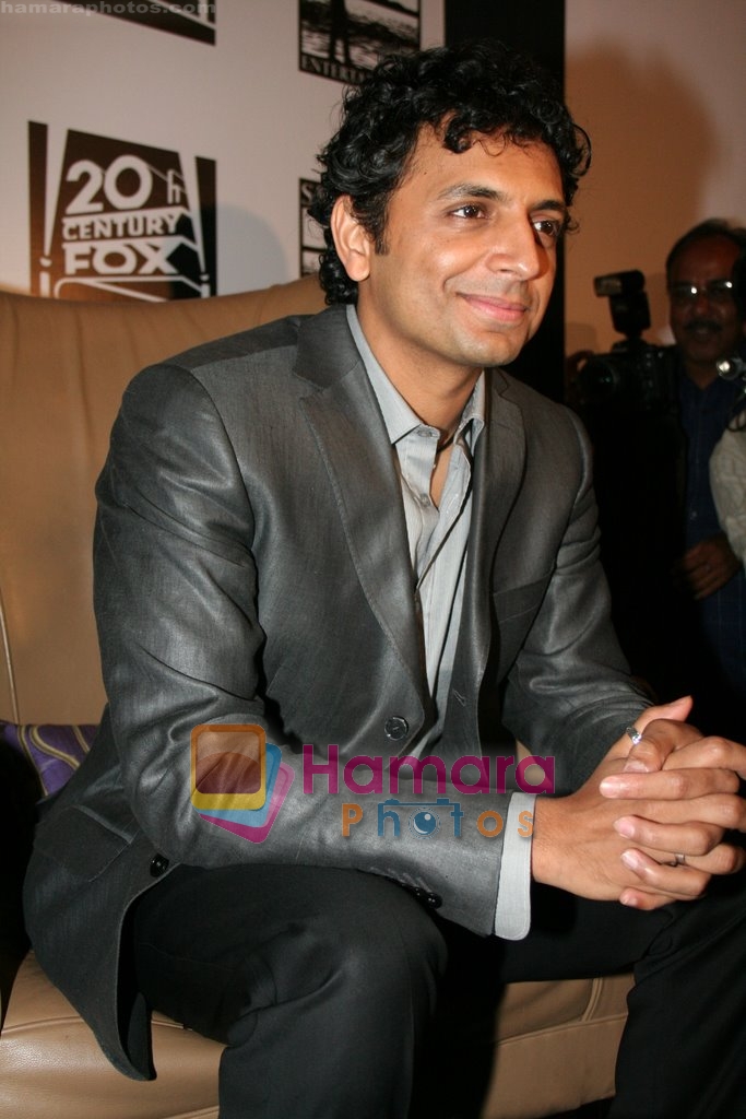 Manoj Night Shyamalan at the launch of UTV production The Happening in  Taj Hotel,Mumbai on May 5th 2008