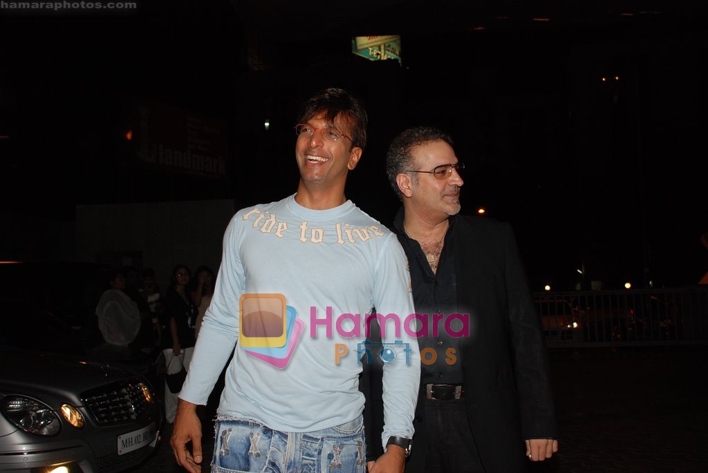 Jaaved Jaffery,  Ravi Behl at Jimmy premiere in Cinemax on May 8th 2008
