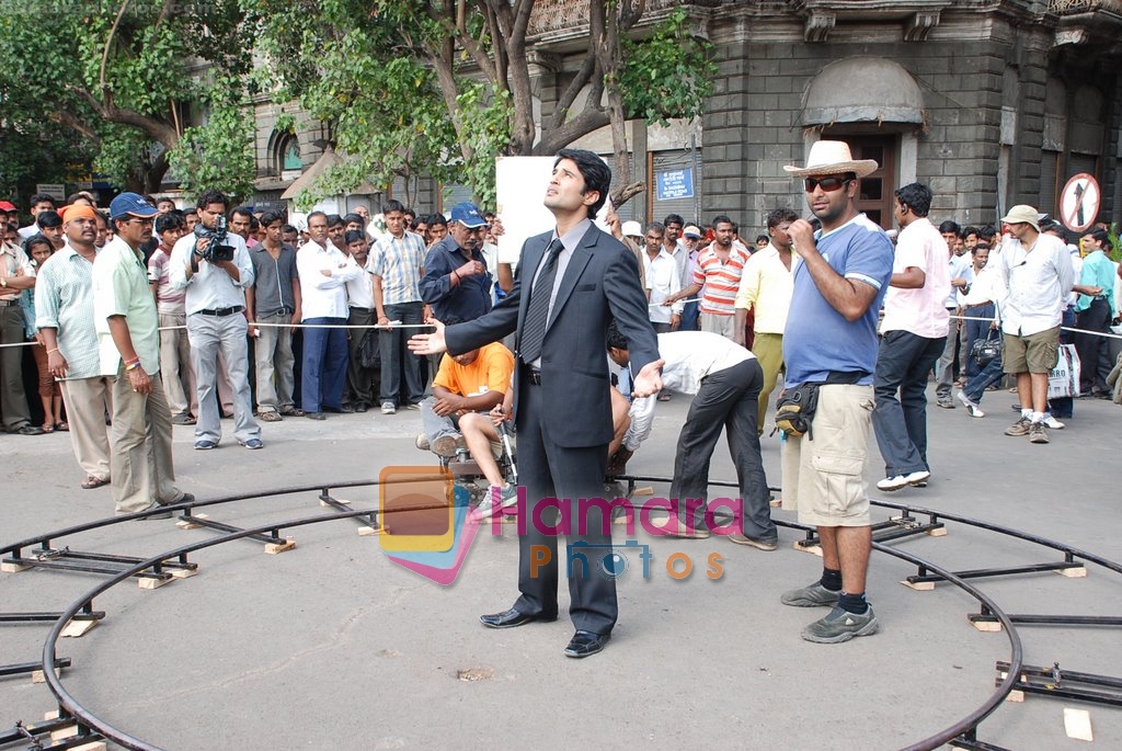 Rajeev Khandelwal at Promotional music video Mehfooz for film Aamir in  Flora Fountain on May 9th 2008