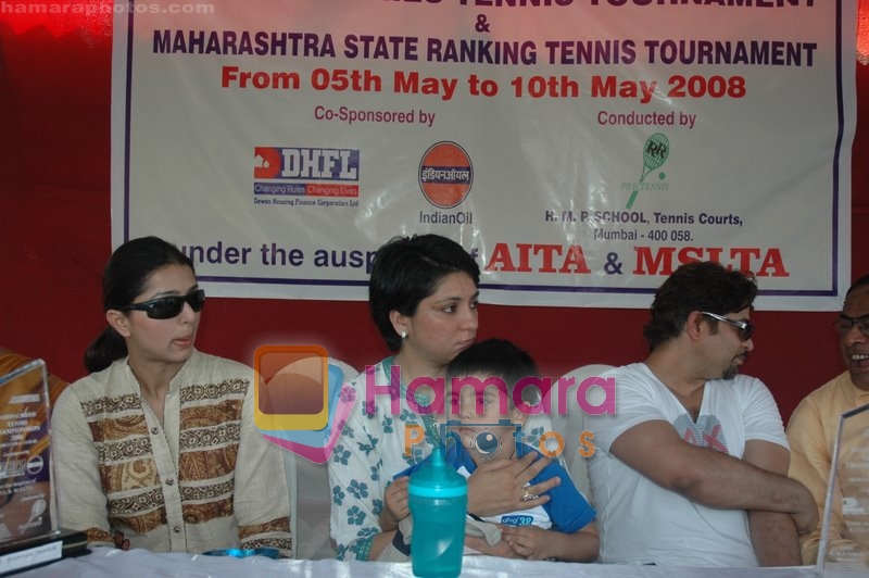 Bhumika Chawla, Priya Dutt at Shri Sunil Dutt Tennis tournament in Bhavans on May 10th 2008