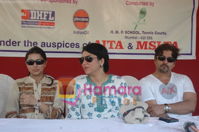 Bhumika Chawla, Priya Dutt at Shri Sunil Dutt Tennis tournament in Bhavans on May 10th 2008