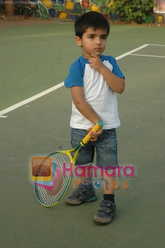Priya Dutts Son at Shri Sunil Dutt Tennis tournament in Bhavans on May 10th 2008