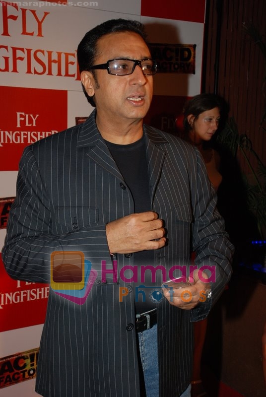 Gulshan Grover at the Launch of _Acid Factory_ in Aurus on May 11th 2008