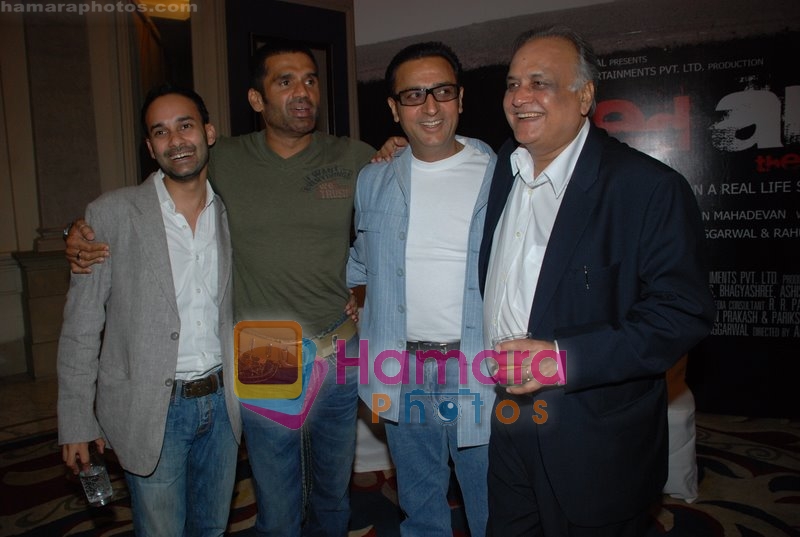 Rahul Aggarwal, Sunil Shetty, Gulshan Grover at the Launch of Red Alert - The War Within in ITC Grand Maratha on May 12th 2008