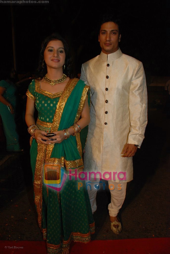 Anjali Abrol, Kapil Nirmal at Star Pariwar Awards on May 17th 2008