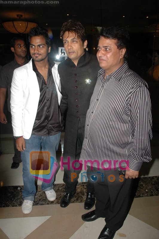 Shekhar Suman with Kumar Mangat at  Haal-e-dil music launch in JW Marriott  on May 17th 2008