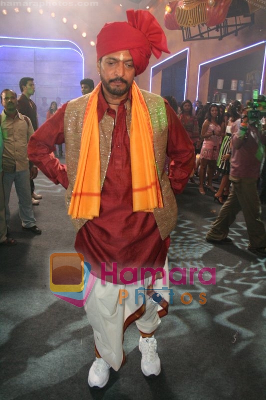 Nana Patekar on the sets of Horn Ok Please in Filmistan on May 22nd 2008