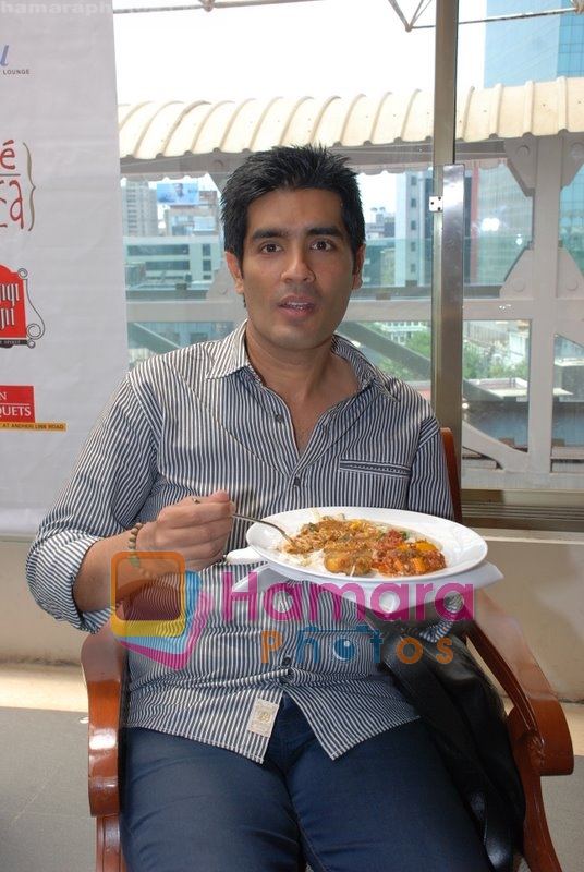 Manish Malhotra at the IIFA press meet in Fun Cinemas on May 27th 2008