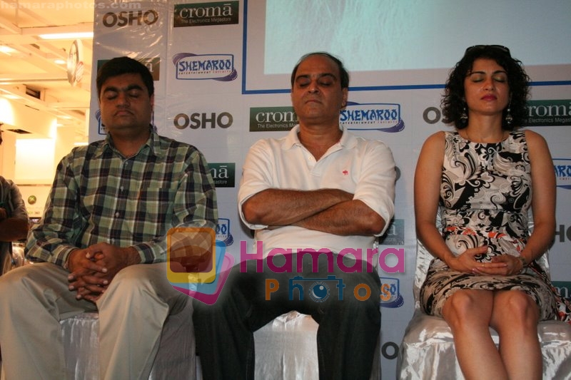 Karan Razdan, Anaida at the launch of Osho's DVD in Bandra on May 26th 2008