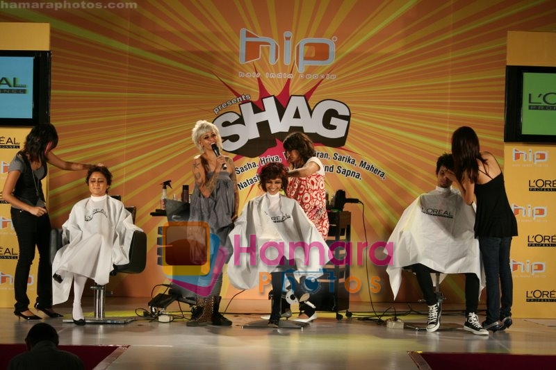 at Sapna Bhavnani's Shag Hair show in ITC Grand Maratha on June 2nd 2008