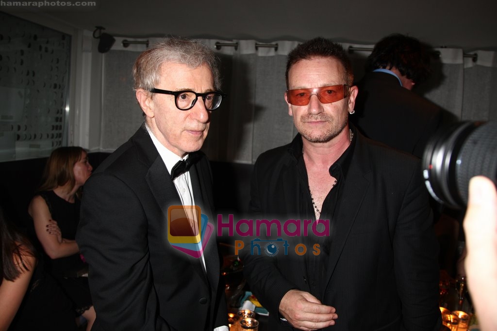 Woody Allen, Bono at Chopard Cannes Film Festival
