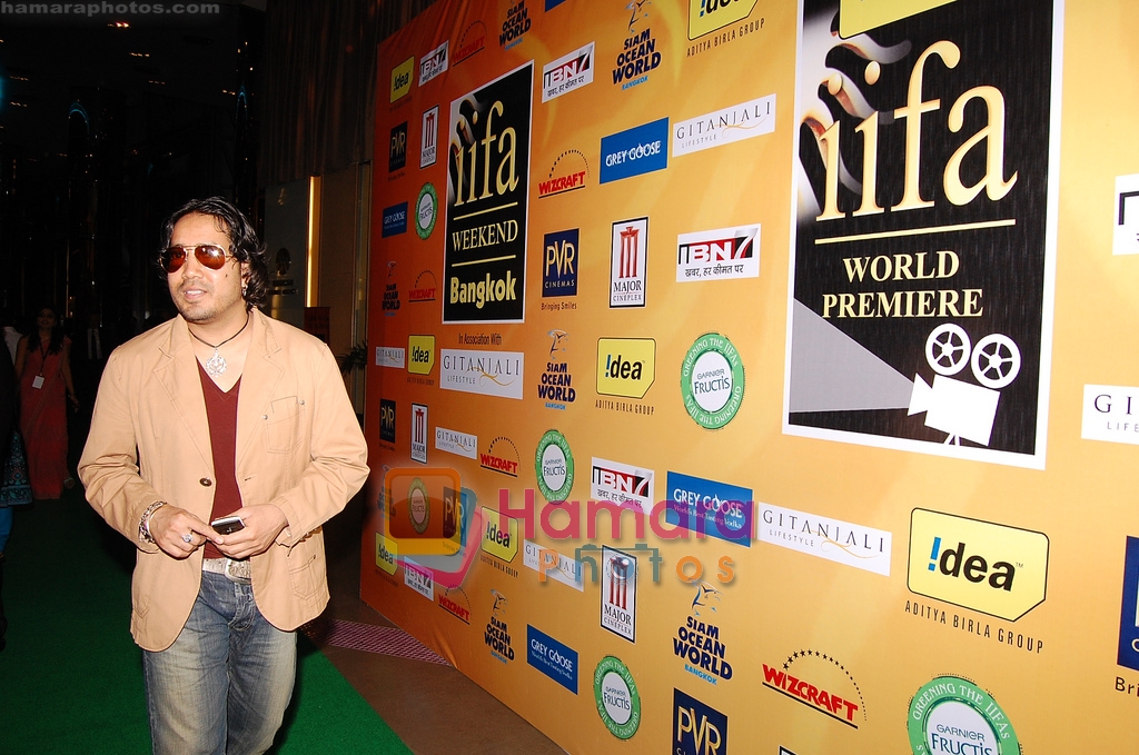 Mika Singh at Sarkar Raj Premiere during IIFA in Bangkok on June 06 2008 