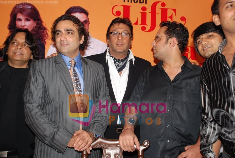 Jackie Shroff, Saahil Chadha at the music Launch of Thodi Life Thoda Magic in China House on 11th June 2008