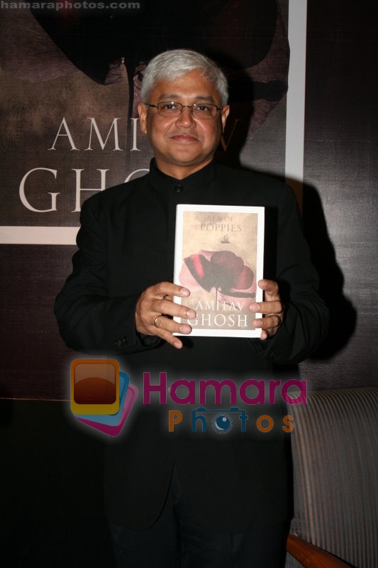 Amitav Ghosh at the book reading of Amitav Ghosh's book Sea of Popples at Hilton on June 22nd 2008 