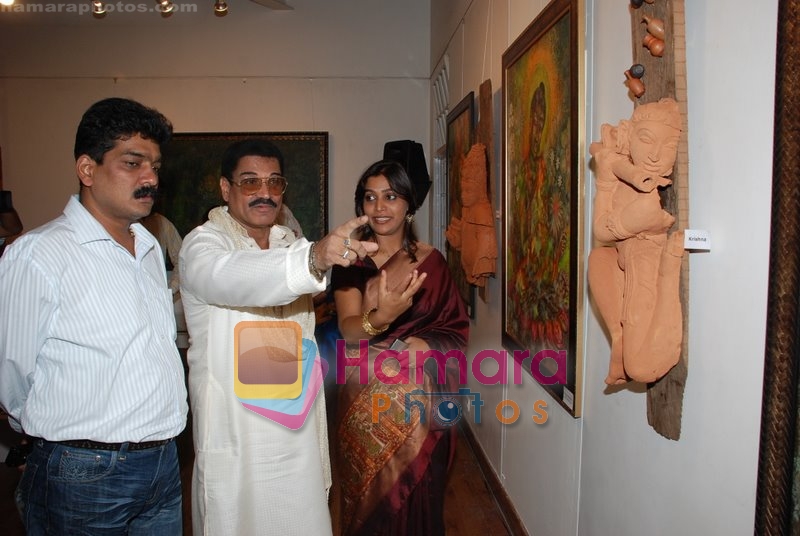 Nitin Chandrakant Desai at the Art events by Prakash Bhende, Soketu Parikh and Piu Sarkar at Jehangir Art Gallery in Mumbai on June 23rd 2008