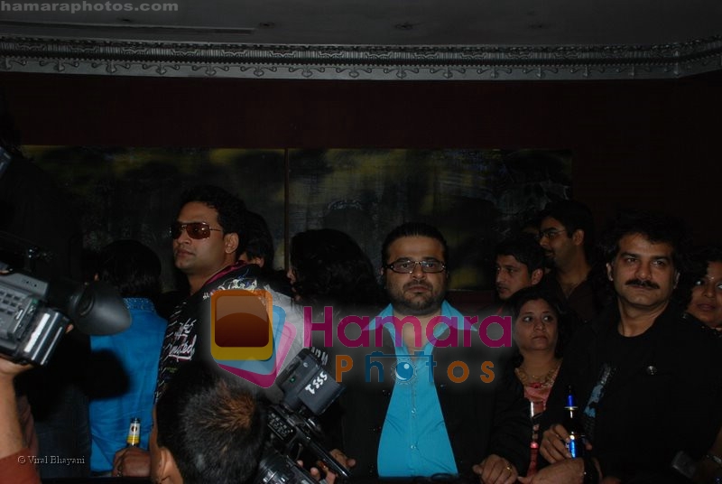 Pritam Chakraborty, Jamnadas Majethia at the music launch of Singh is King in Enigma on June 26th 2008