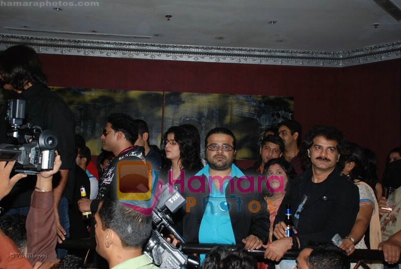 Pritam Chakraborty, Jamnadas Majethia at the music launch of Singh is King in Enigma on June 26th 2008