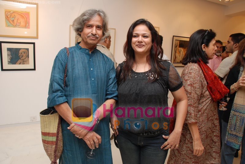 Jogen Chowdhury at World Renowned Artist Jogen Chowdhury's Art Exhibition in Kala Ghoda on 27th June 2008 