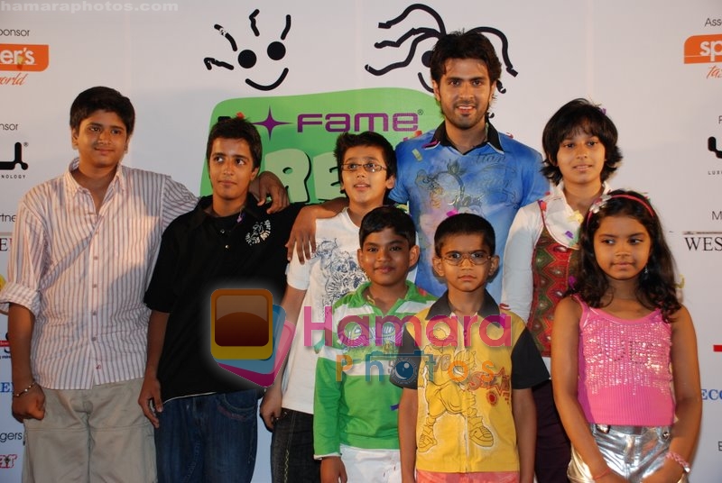 Harman Baweja at Interaction with Kids at Fame, Andheri on June 27th 2008 