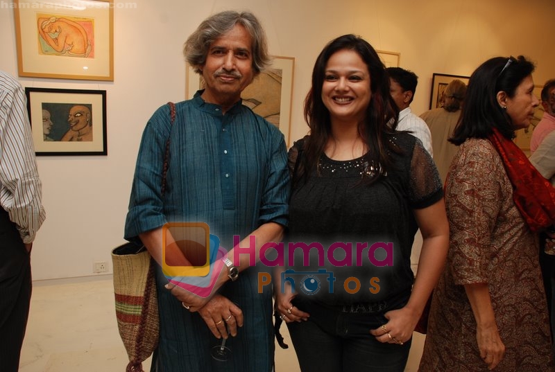 Jogen Chowdhury at World Renowned Artist Jogen Chowdhury's Art Exhibition in Kala Ghoda on 27th June 2008 