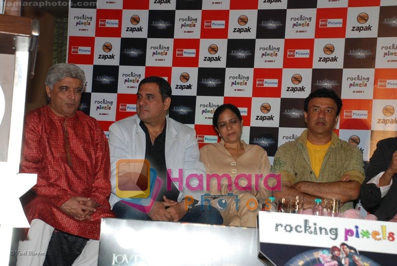 Boman Irani, Javed Akhtar, Anu Malik at Love Story 2050 press meet with Zapak in Fun Republic on June 30th 2008