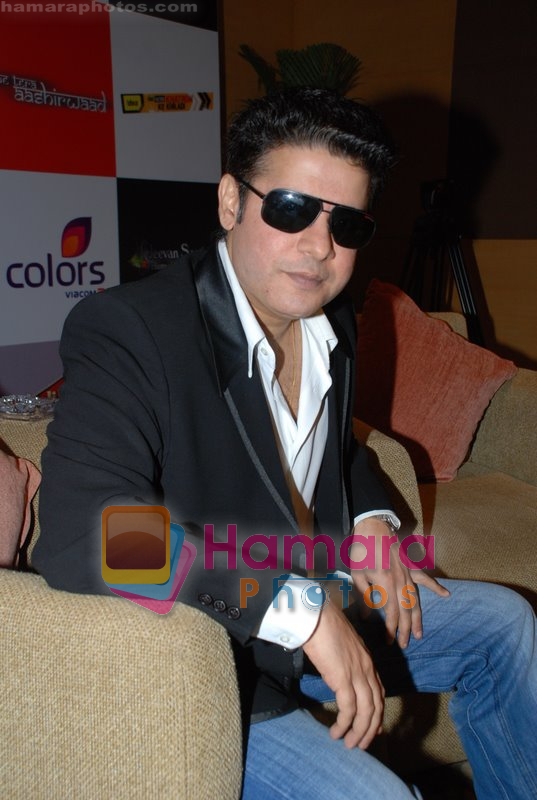 Sajid Khan at the Colours TV Channel Launch on July 2nd 2008