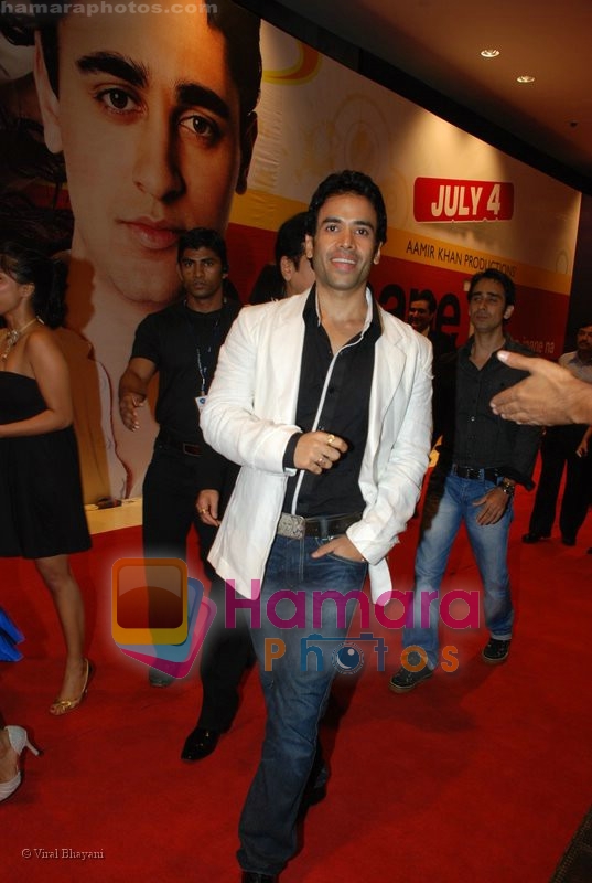 Tusshar Kapoor at Jaane Tu Ya Jaane Na Movie Premiere on July 4th 2008