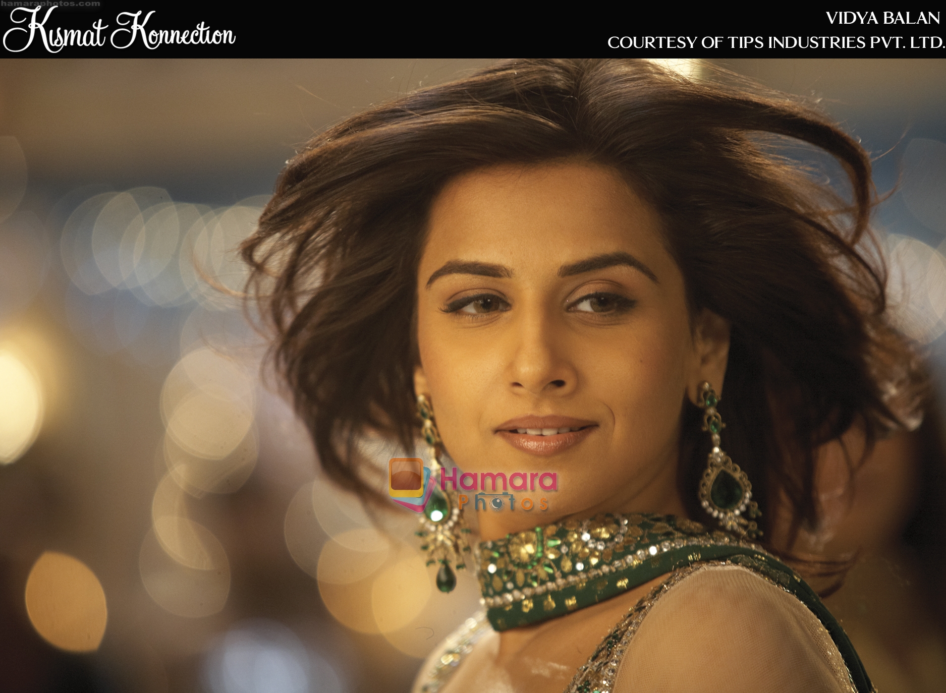 Vidya Balan in a High Quality Still from Kismat Konnection Movie 