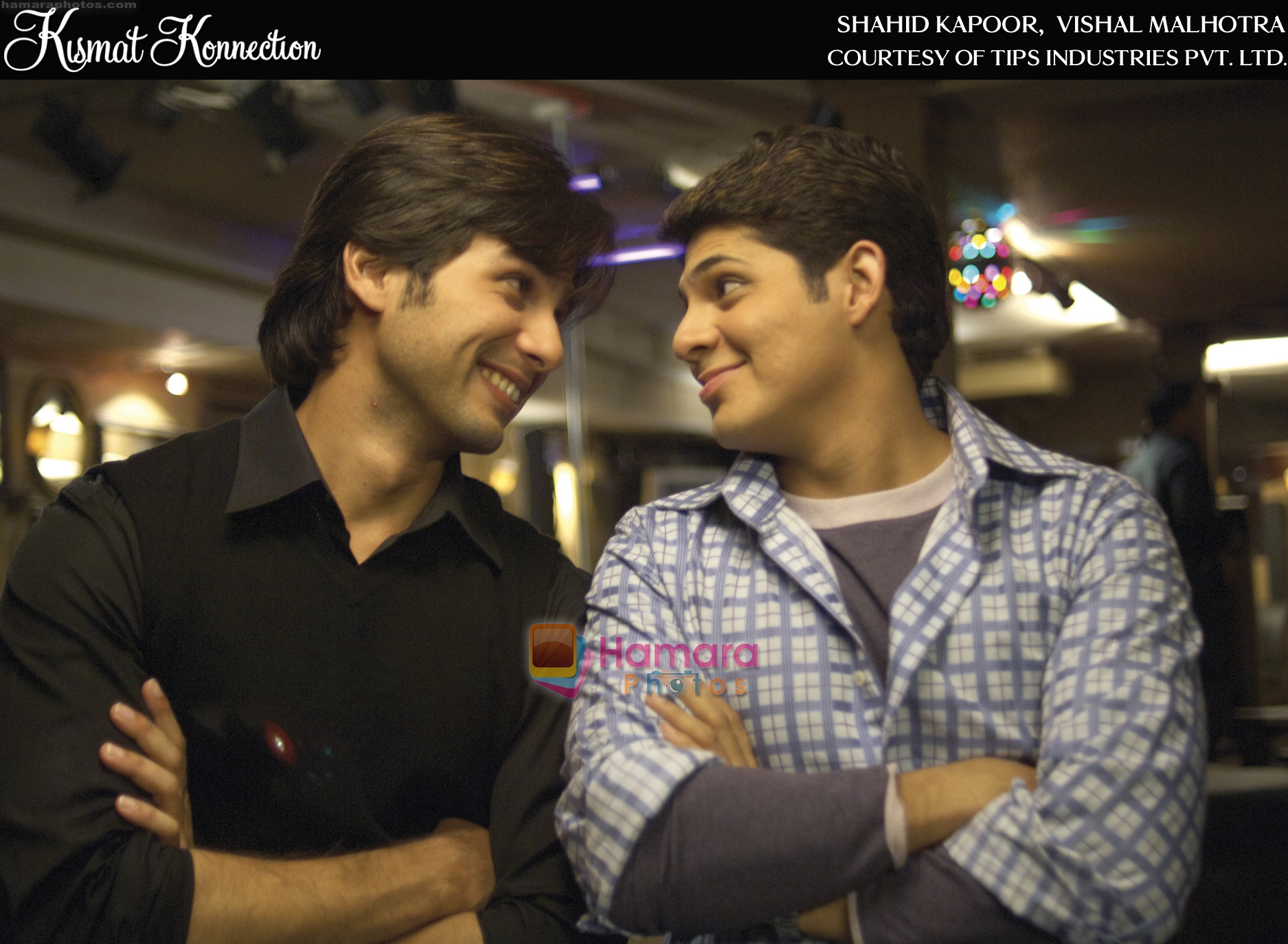 Shahid Kapoor, Vishal Malhotra in a High Quality Still from Kismat Konnection Movie 