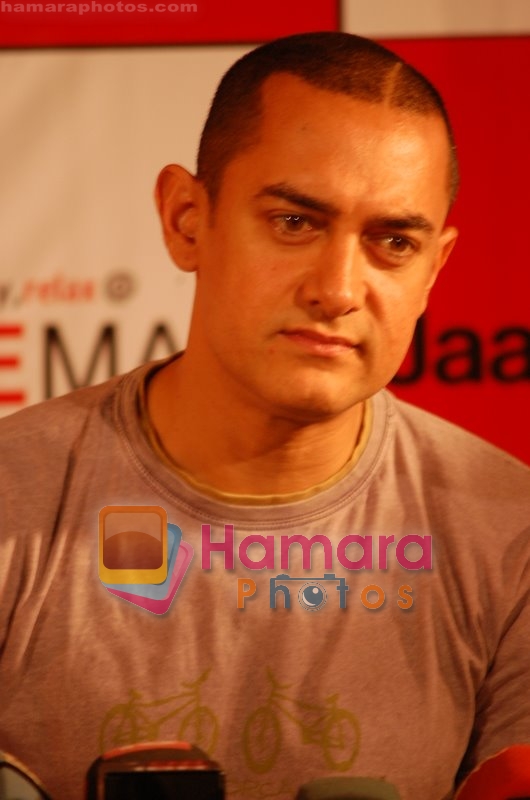 Aamir Khan and Star Cast of Jaane Tu Ya Jaane Na visit Cinemax, Nagpur on July 9th 2008