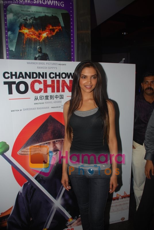 Deepika Padukone at Chandni Chowk to China press meet in Fame on 17th July 2008