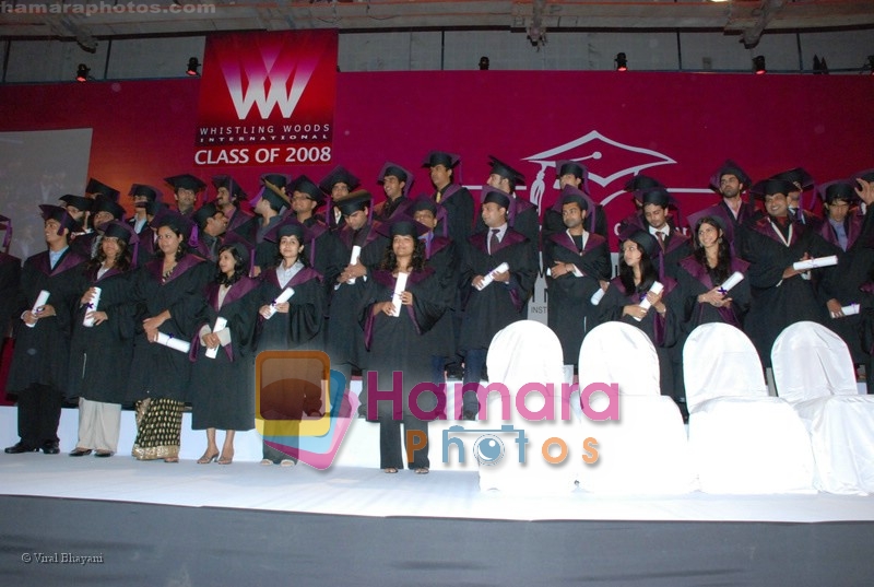 at Whistling Woods convocation ceremony in Film City on 18th July 2008