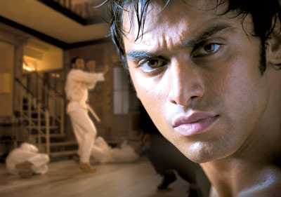Nikitin Dheer in a still from the movie Mission Istaanbul ...