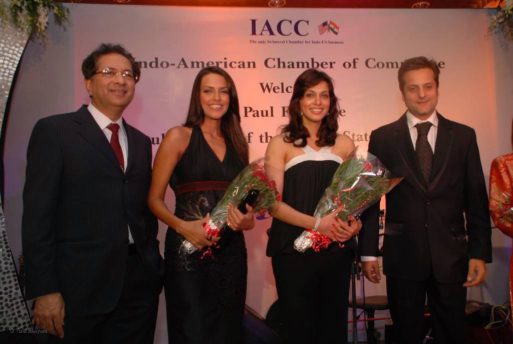 Neha Dhupia, Isha Koppikar, Fardeen Khan at Atul Nishar IACC event in Mumbai on July 31st 2008 