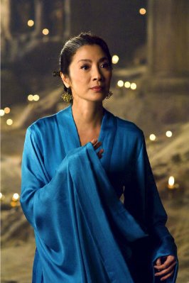 Michelle Yeoh in still from The Mummy - Tomb of the Dragon Emperor