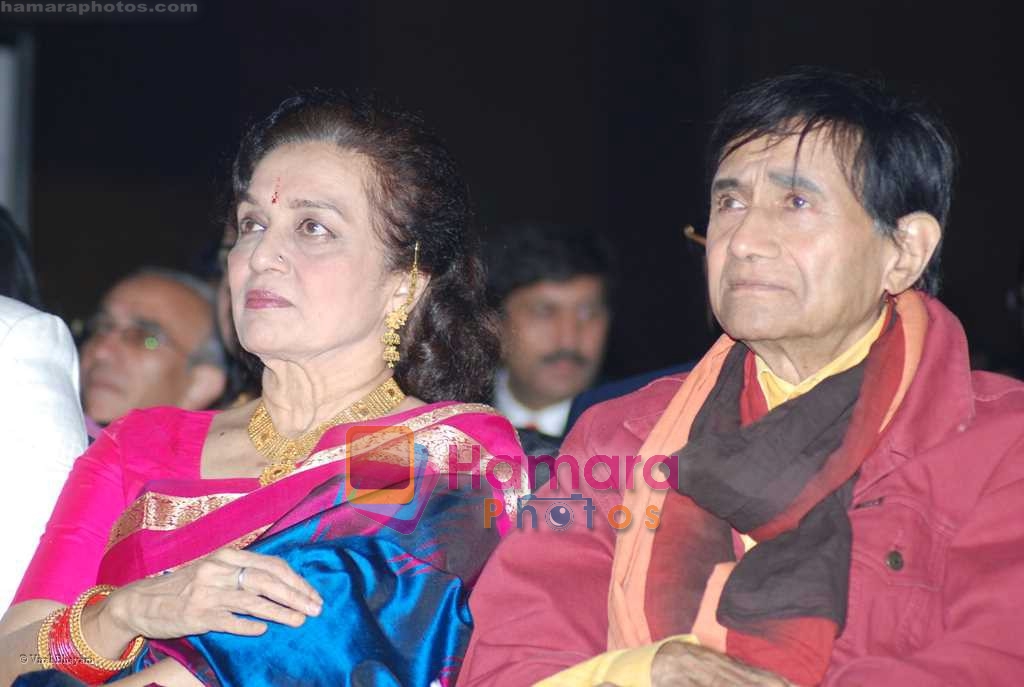 Asha Parekh, Dev Anand at IIJS Solitaire Awards in Grand Hyatt on 8th August 2008  