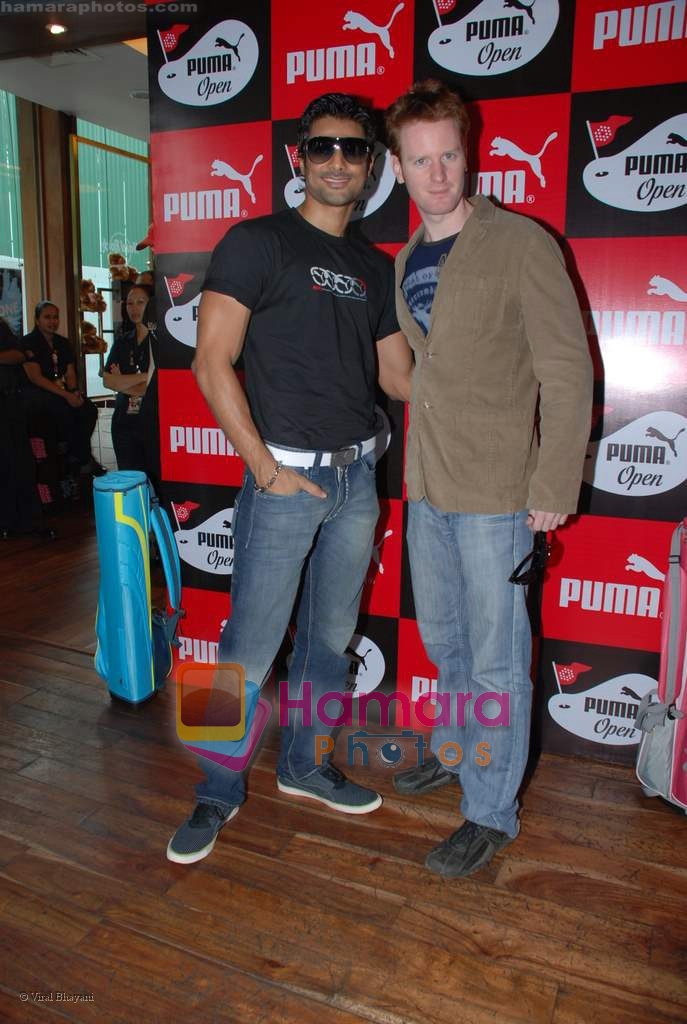 Hanif Hilal, Alex at the PUMA Golf Open in Hard Rock Caf�, Mumbai on August 17th 2008 