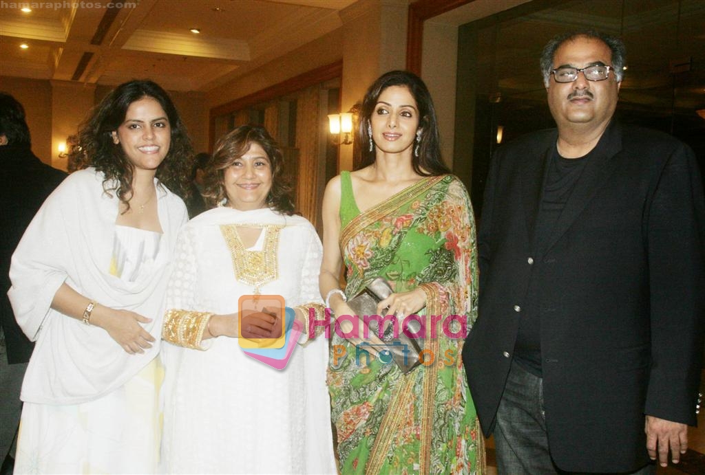 Sridevi, Boney Kapoor at Subhash ghai's party for her wife Rehana's birthday at hotel J W Marriot on August 19th 2008 
